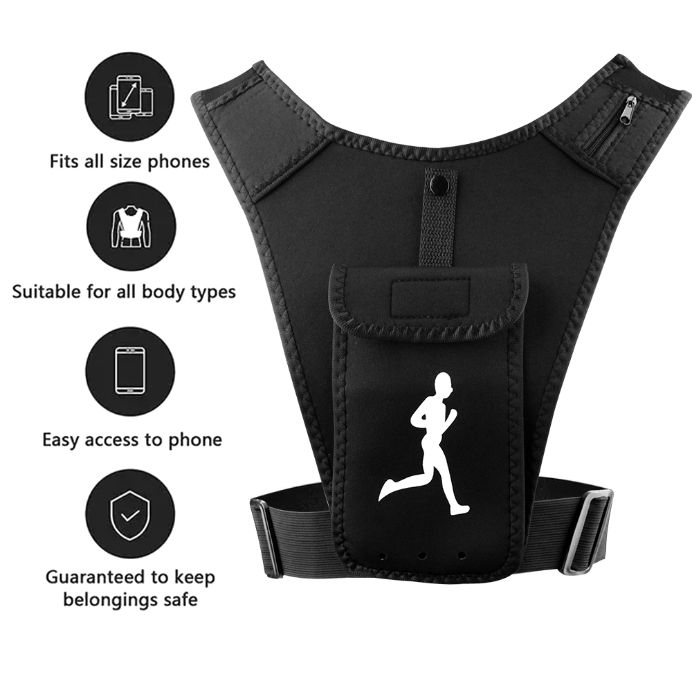 Adjustable Running Vest Phone  - огляд і ціна Running Gear Train