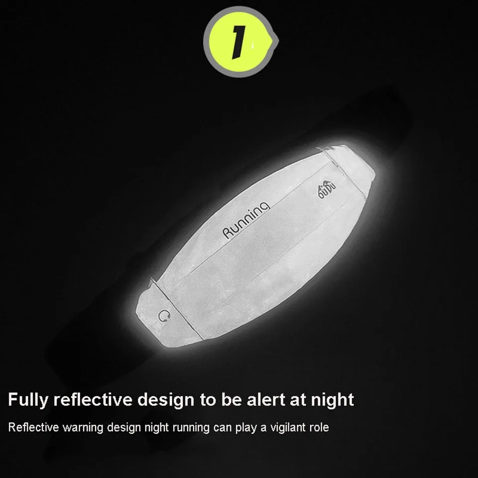 Reflective Running Bag Pockets - огляд і ціна Running Gear Belt