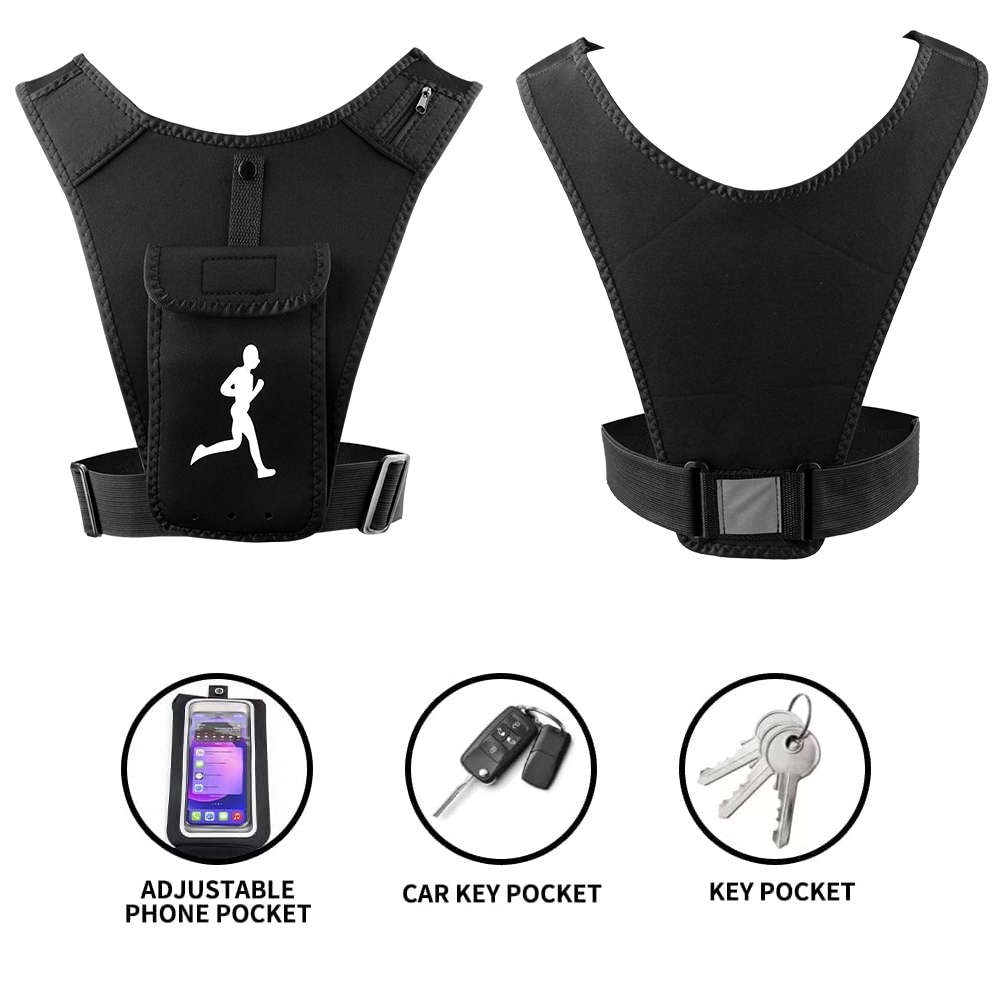 Adjustable Running Vest Phone  - огляд і ціна Running Gear Train