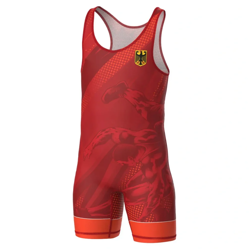 Mens Wrestling Singlet Uniform - огляд і ціна Running Gear Train