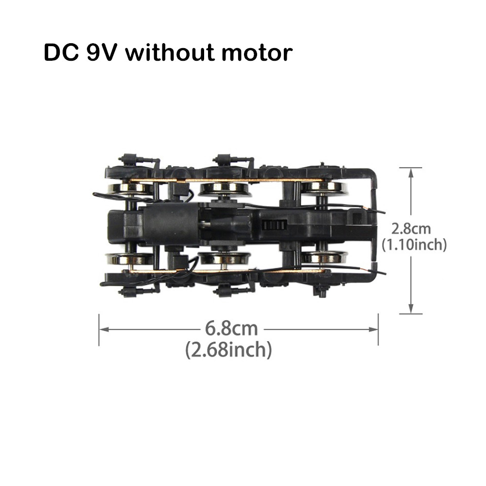 Model Train Powered Bogie Asse - огляд і ціна Running Gear Train